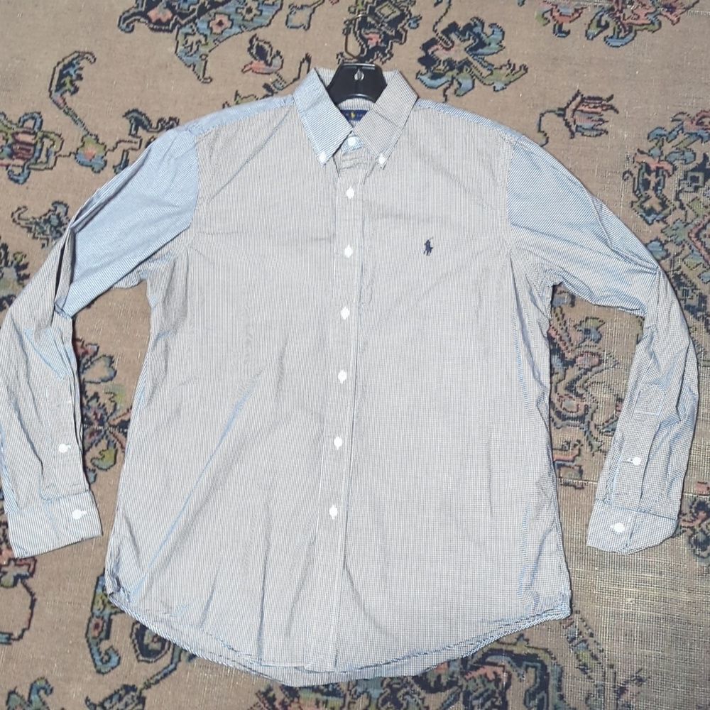Polo Ralph Lauren Long Sleeve‎ Natural Stretch Poplin Sport Shirt